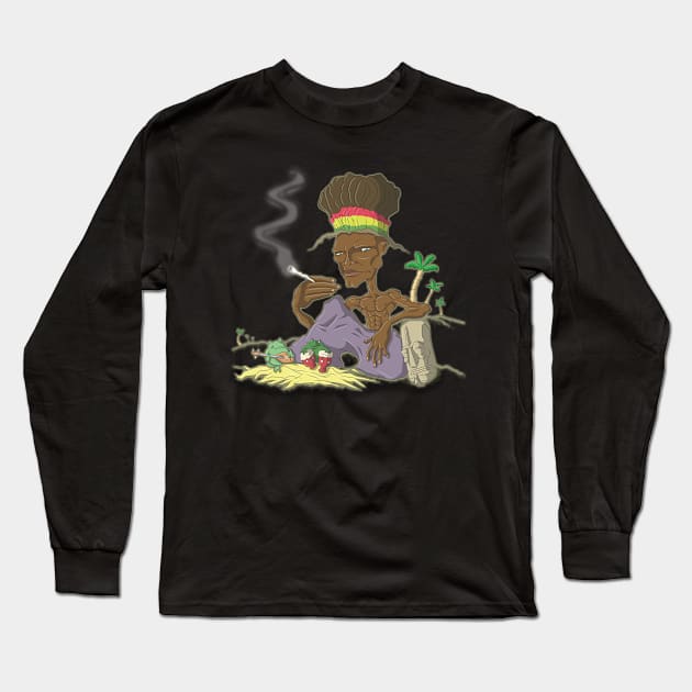 island man Long Sleeve T-Shirt by bobgoodallart